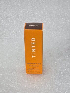 Live Tinted Hueguard Skin Tint SPF 50 Shade 04 Mineral Sunscreen Travel Sz .3oz